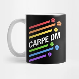 Rainbow Carpe DM - RPG Dice Addict Mug